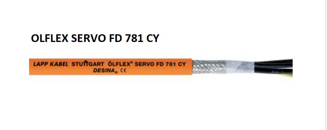 Cáp điều khiển olflex Servo FD 781 CY 4G 1.5MM2 ( 0036320 )